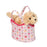 Berry Sweet Sassy Pet Sak with Golden Retriever