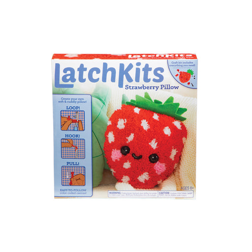 LatchKits Strawberry Pillow
