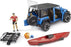 Bruder Jeep Wranger Rubicon with Kayak - JKA Toys