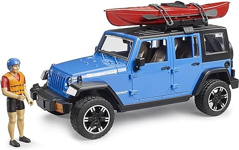 Bruder Jeep Wranger Rubicon with Kayak - JKA Toys