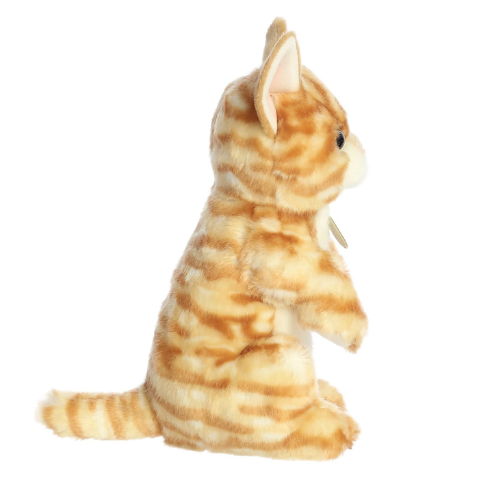 Sitting Pretty Orange Tabby Kitten - JKA Toys