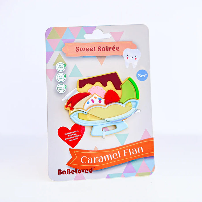 Caramel Flan Teether - JKA Toys