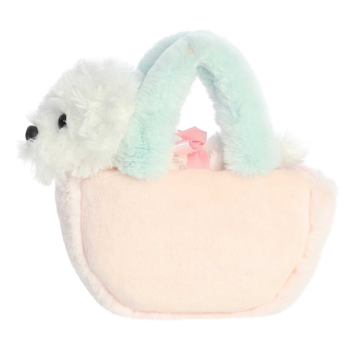 Pastel Heart Plush Dog Carrier - JKA Toys