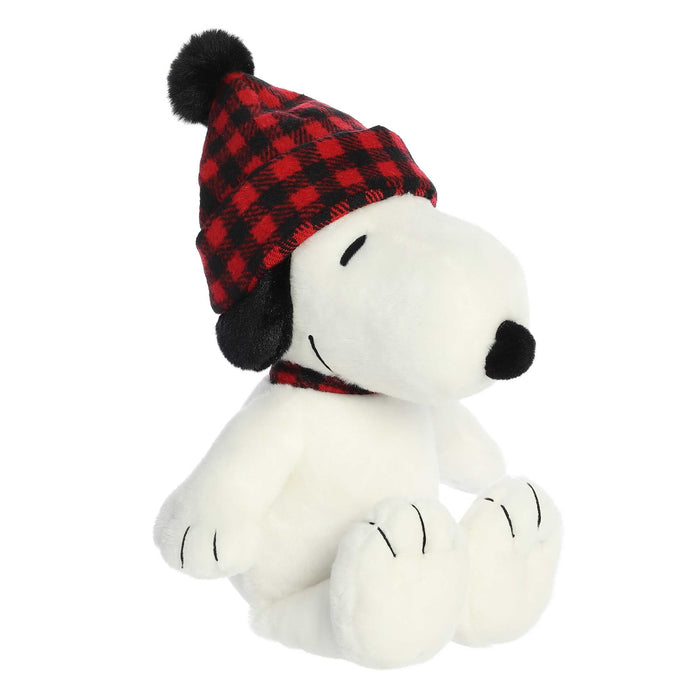 Winter Plaid Snoopy