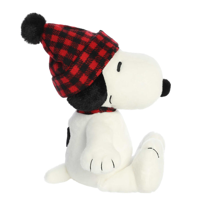 Winter Plaid Snoopy