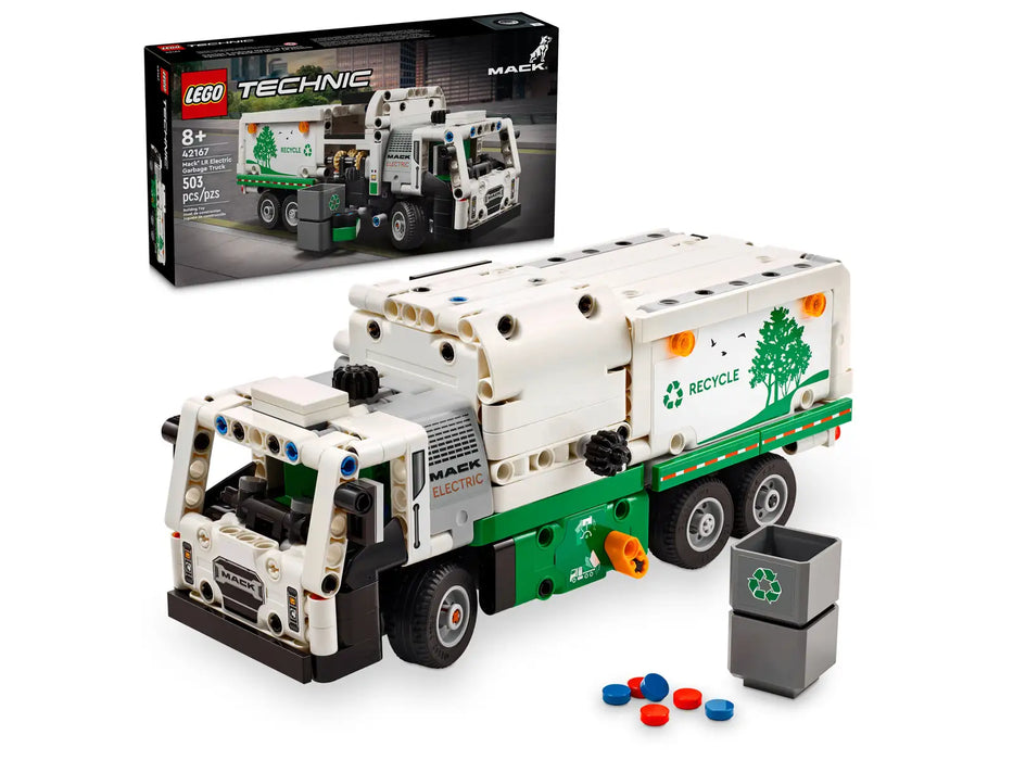 LEGO Technic- Mack LR Electric Garbage Truck - JKA Toys