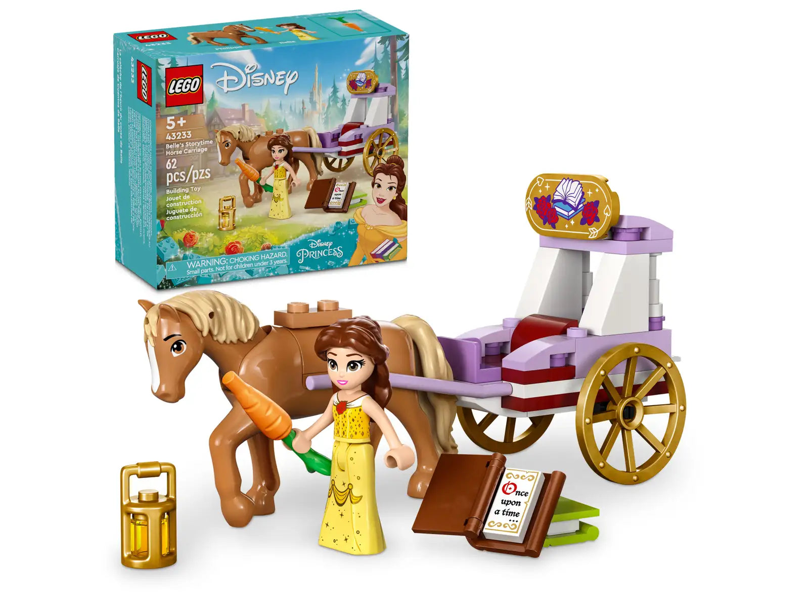 LEGO Disney - Belle’s Storytime Horse Carriage - JKA Toys