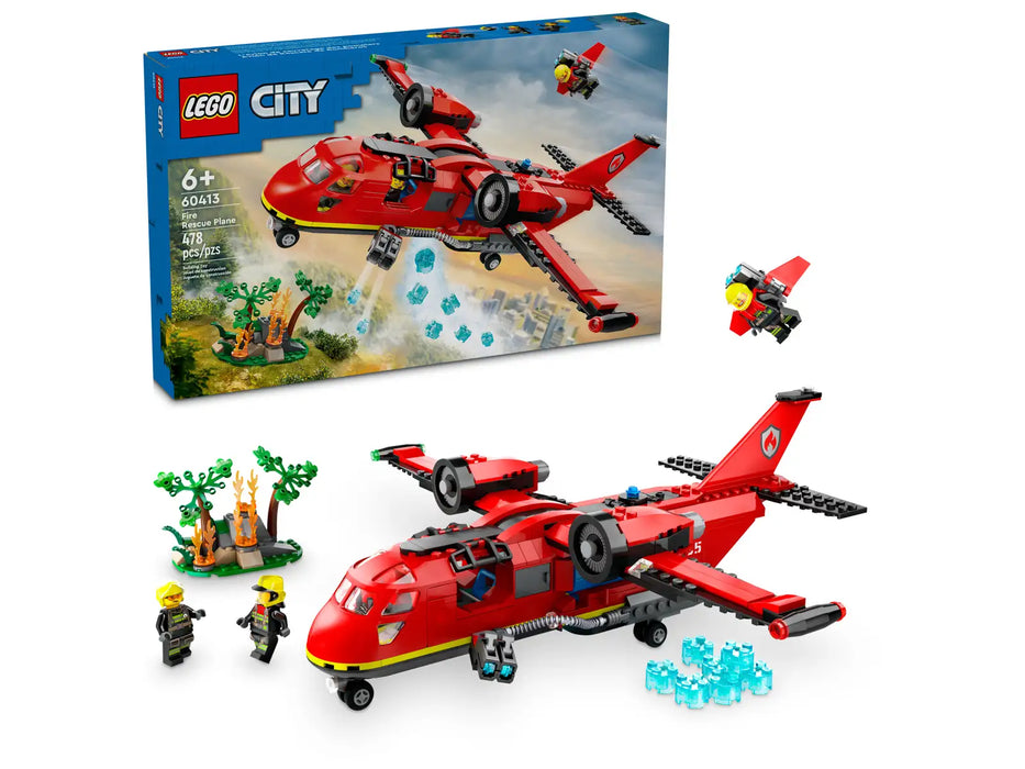 LEGO City - Fire Rescue Plane - JKA Toys