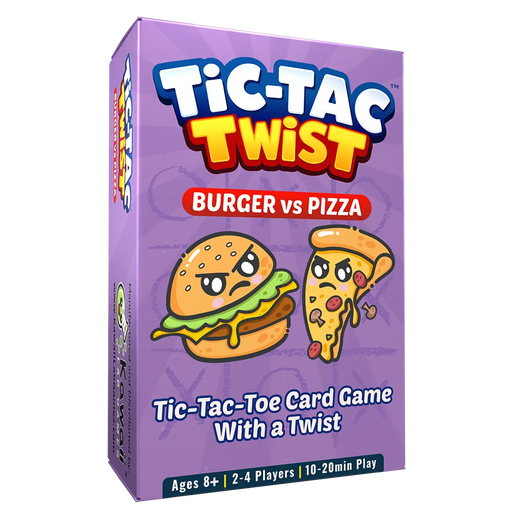 Tic-Tac Twist: Burger vs Pizza