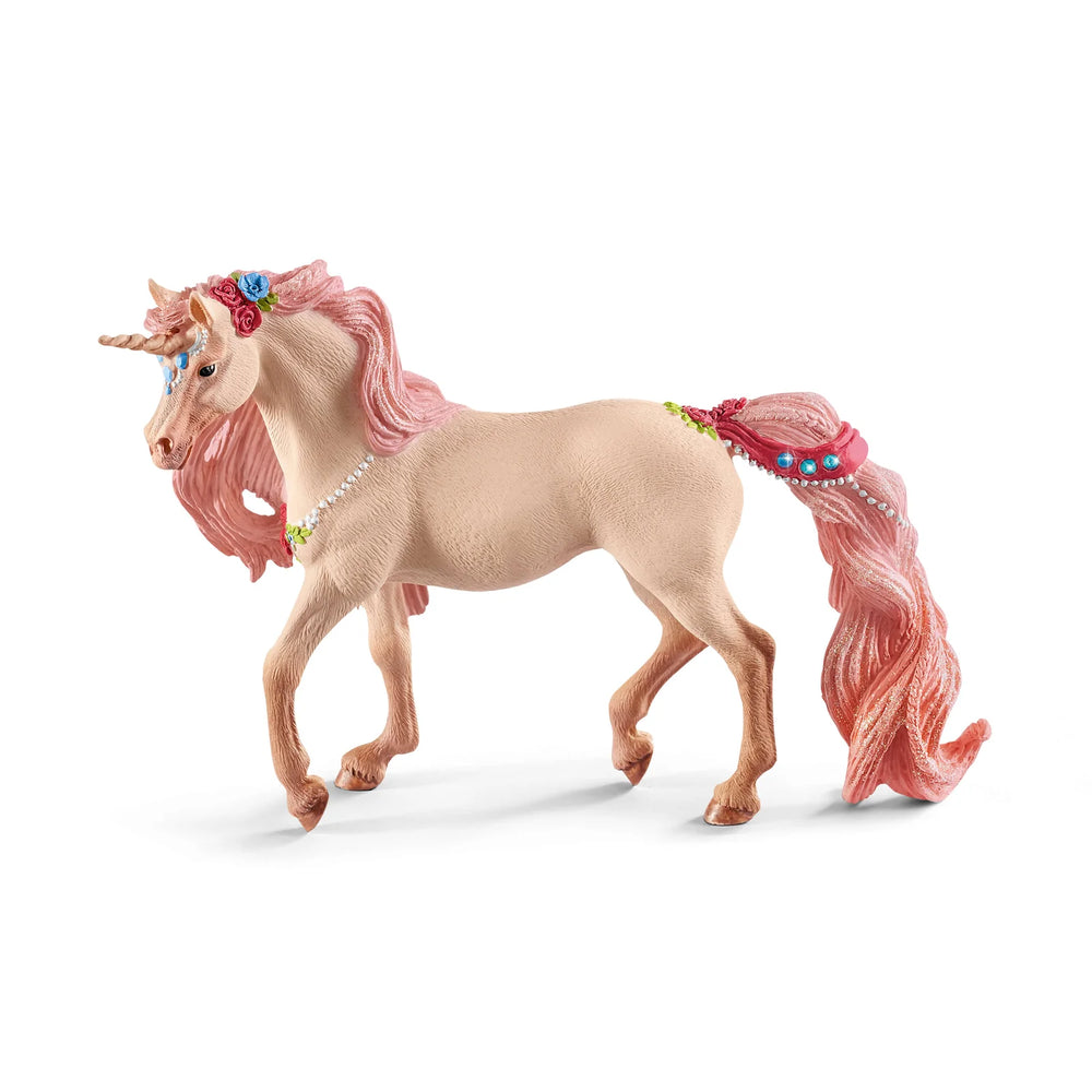 Decorated Unicorn Mare Figure - JKA Toys