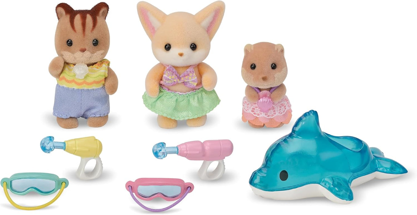 Calico Critters Nursery Friends: Pool Fun Trio - JKA Toys