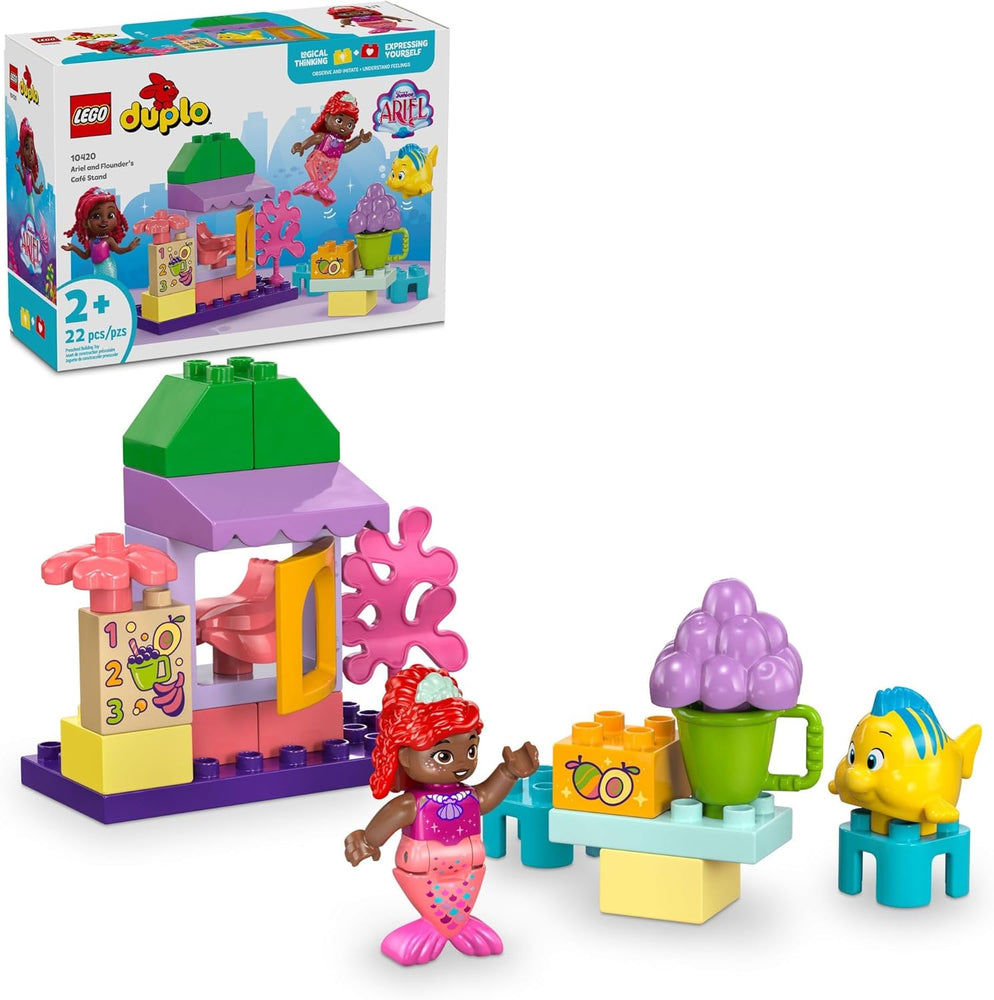 LEGO Duplo - Ariel and Flounder’s Cafe Stand - JKA Toys