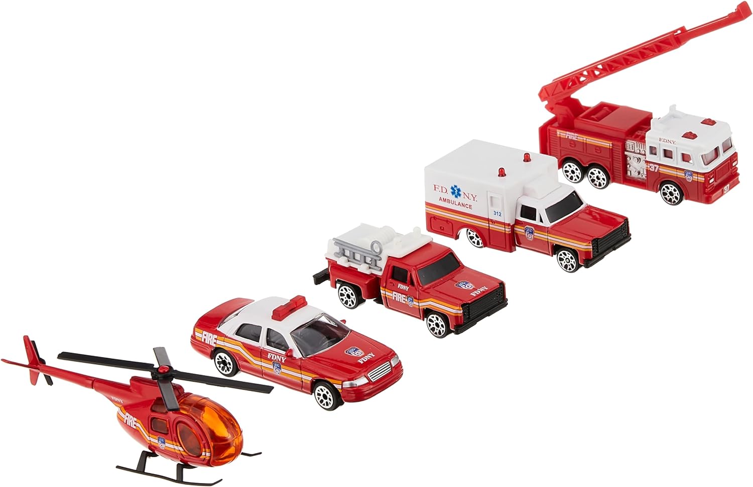 FDNY 5 Piece Set - JKA Toys