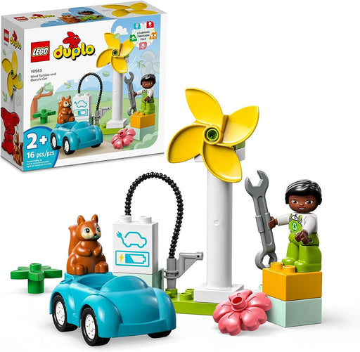 LEGO Duplo - Wind Turbine and Electric Car - JKA Toys