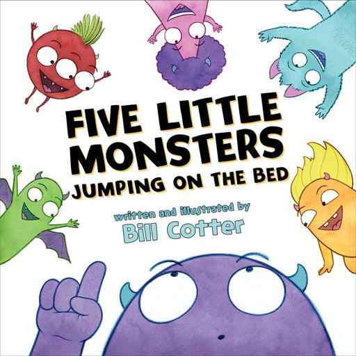 Five Little Monsters Jumping on the Bed - JKA Toys