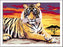 Majestic Tiger Paint By Number - JKA Toys