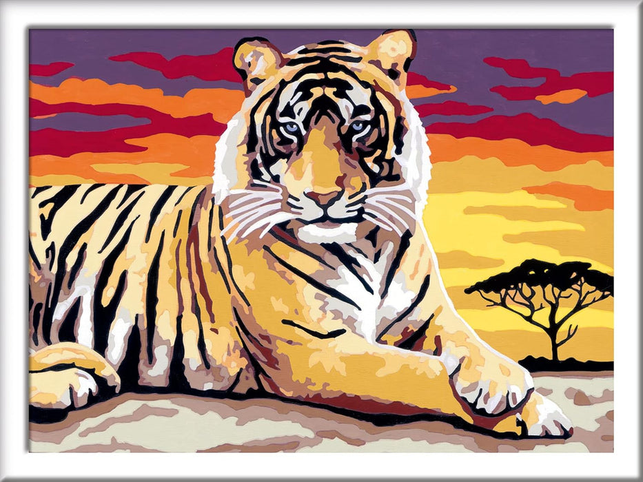 Majestic Tiger Paint By Number - JKA Toys