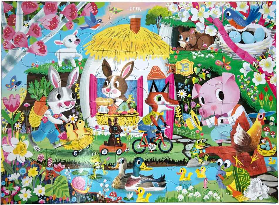 Celebrate Spring 20 Piece Puzzle - JKA Toys