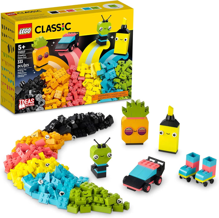 LEGO Classic - Creative Neon Fun - JKA Toys