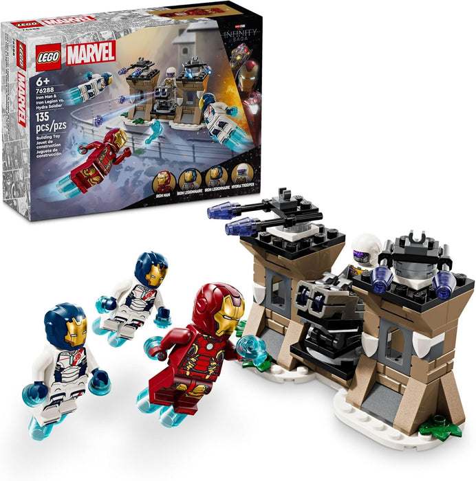 LEGO Marvel - Iron Man & Iron Legion vs. Hydra Soldier - JKA Toys