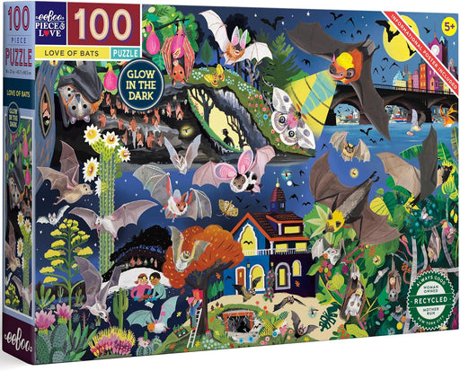 Love of Bats 100 Piece Puzzle - JKA Toys