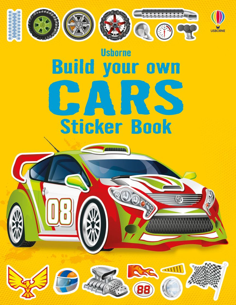 Build Your Own Cars Sticker Book - JKA Toys