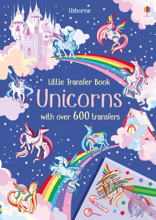 Unicorns Transfer Activity Book - JKA Toys