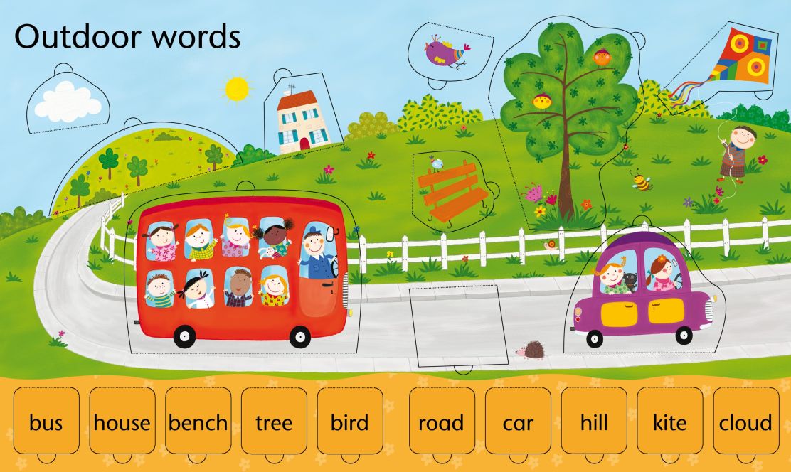 Lift-the-flap Word Book - JKA Toys