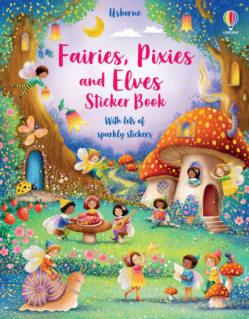 Fairies, Pixies and Elves Sticker Book - JKA Toys