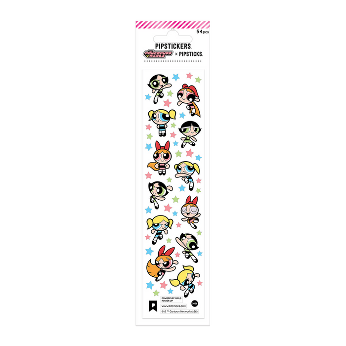 Powerpuff Girls Power Up Stickers