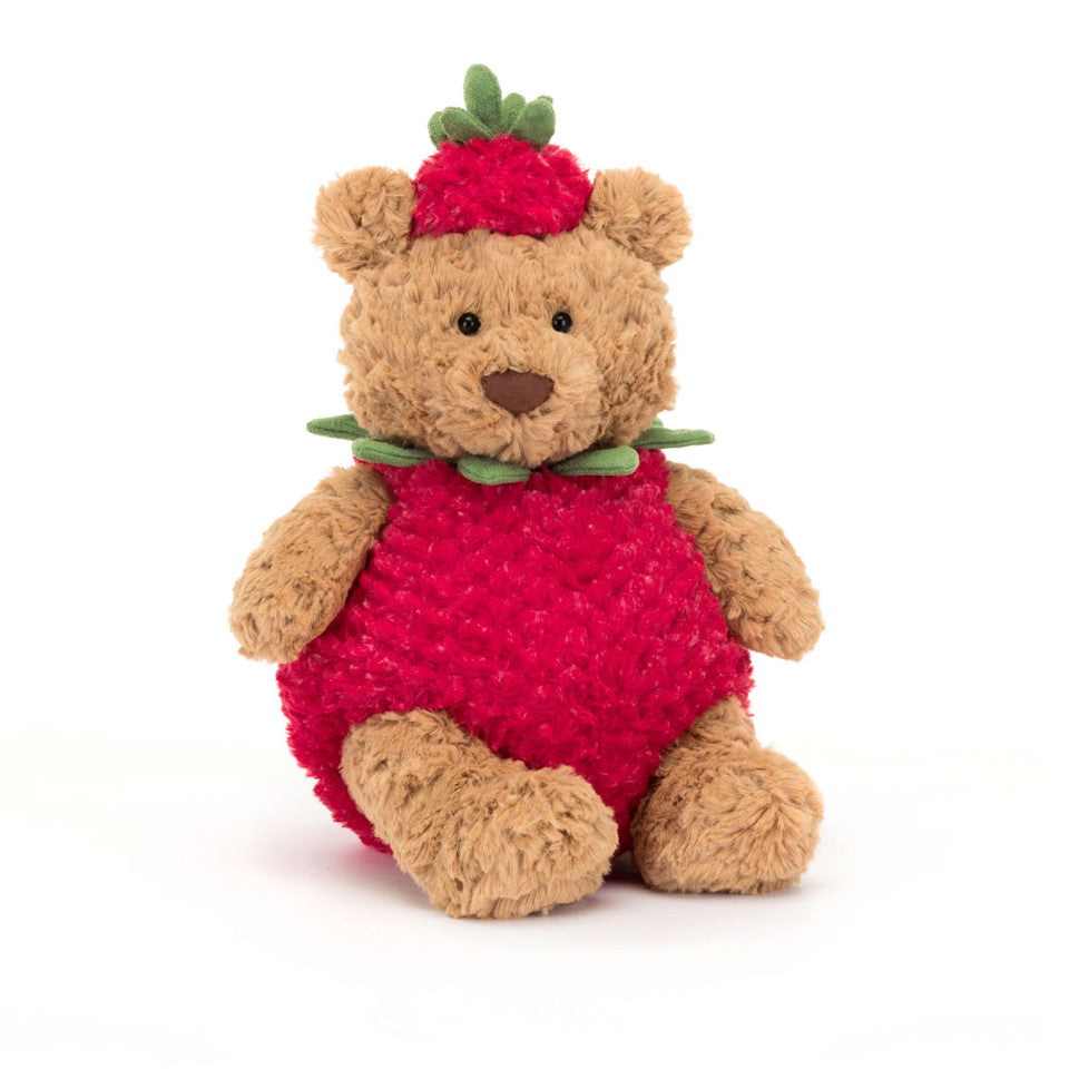 Strawberry Bartholomew Bear - JKA Toys