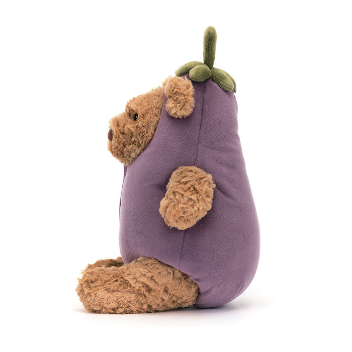 Bartholomew Bear Eggplant - JKA Toys