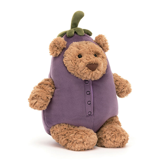 Bartholomew Bear Eggplant - JKA Toys