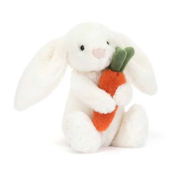 Little Bashful Bunny with Carrot - JKA Toys