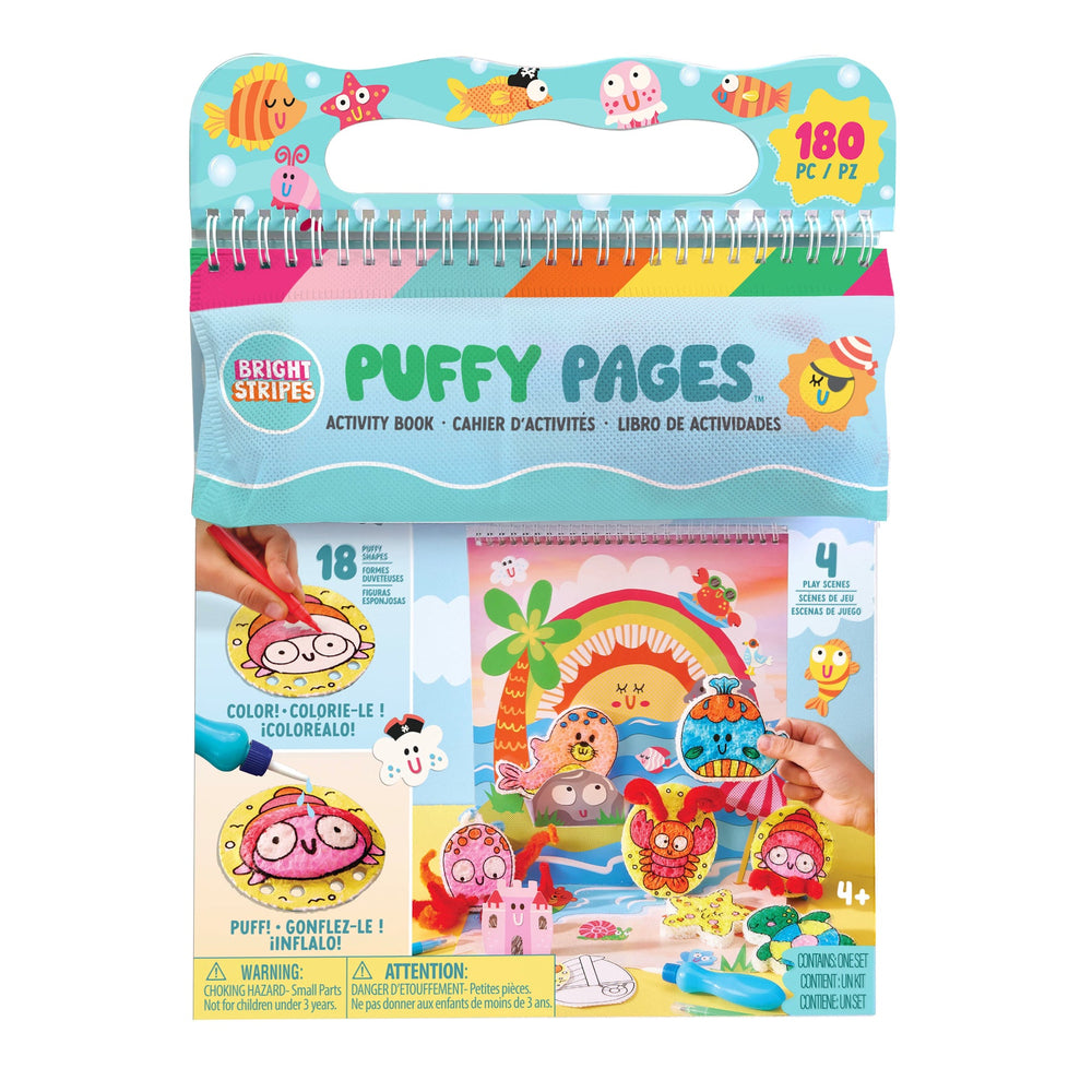 Puffy Pages Activity Book - JKA Toys