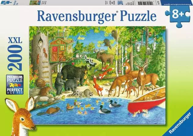 200 Piece Woodland Friends Puzzle
