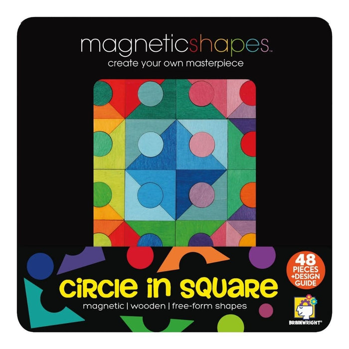 Magnetic Shapes Circle In Square