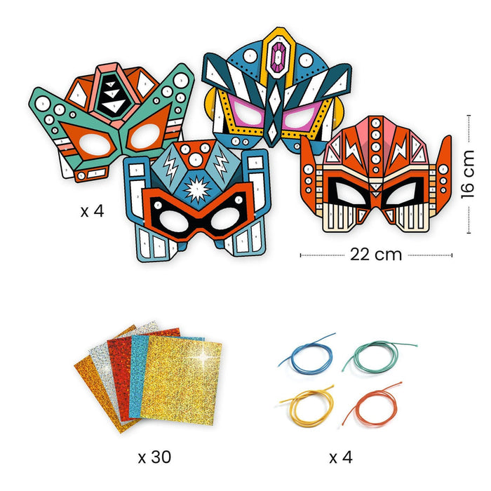 Super Robots Masks Kit - JKA Toys