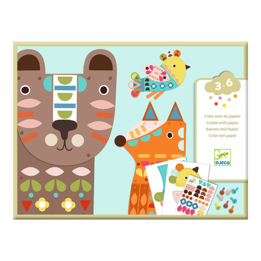 Create With Paper - 3 Giant Animals - JKA Toys