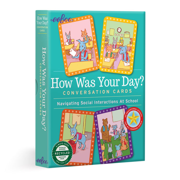 How Was Your Day? Conversation Flashcards - JKA Toys