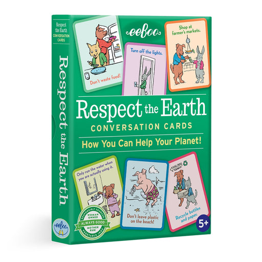 Respect The Earth Conversation Flashcards - JKA Toys