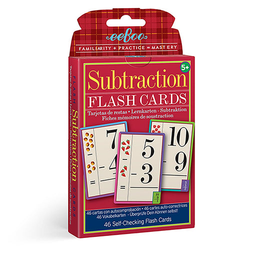 Subtraction Flash Cards - JKA Toys