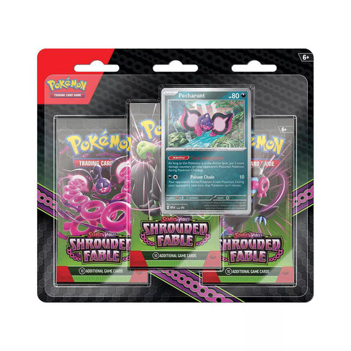 Pokemon Shrouded Fable 3 Pack Blister