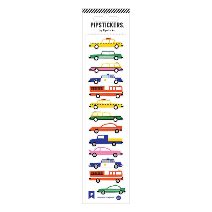 Fuzzy Vehicles Stickers - JKA Toys