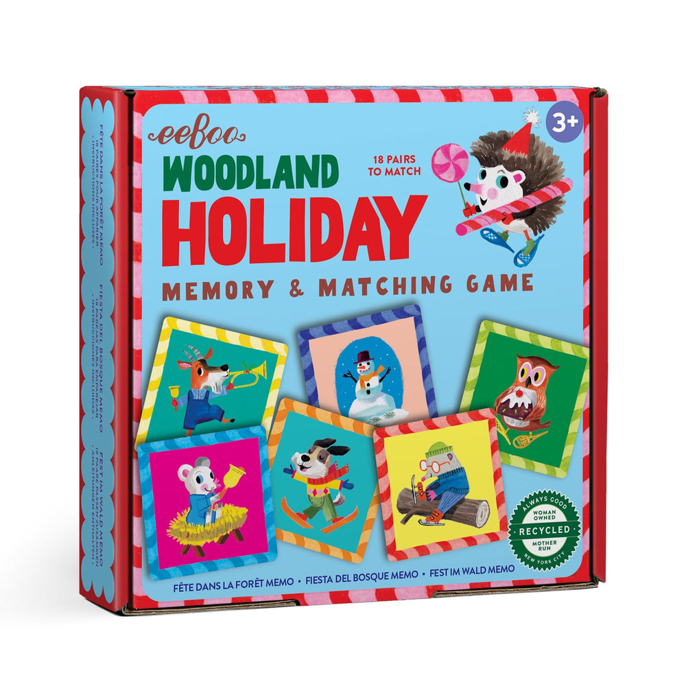Woodland Holiday Memory & Matching Game - JKA Toys