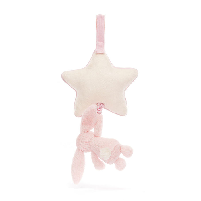 Bashful Pink Bunny Musical Pull Toy - JKA Toys