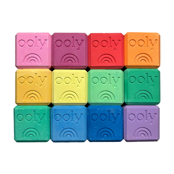 Chalk-O-Rama Block Sidewalk Chalk - JKA Toys