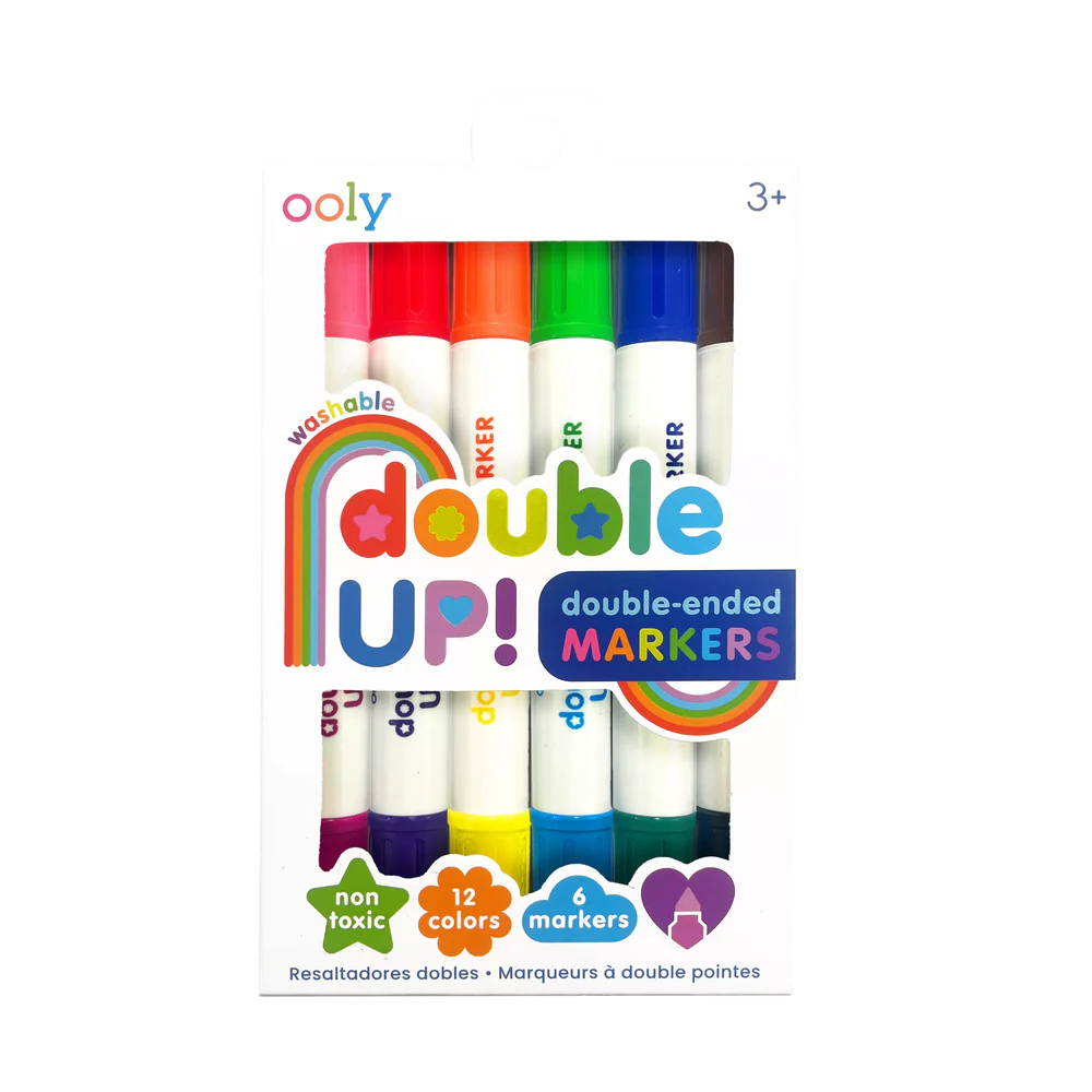 Double Up! Double-Ended Markers - JKA Toys