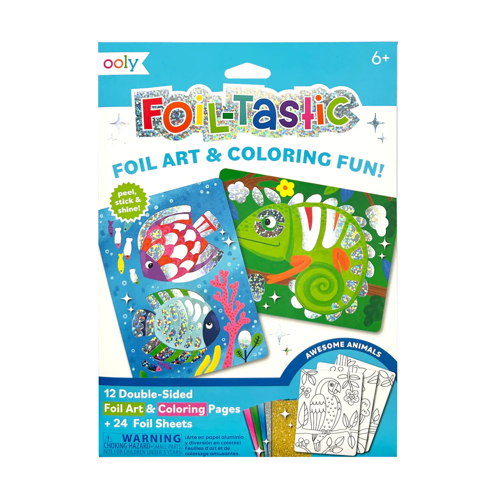 Foil-Tastic Foil Art & Coloring Fun - JKA Toys