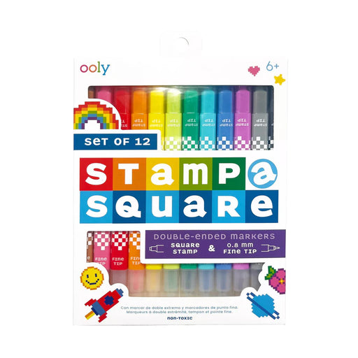 Stamp A Square Double Ended Markers